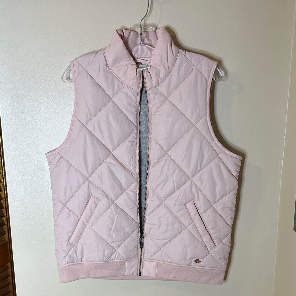 Dickies  large Pink Quilted Vest